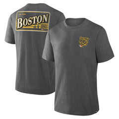 Boston Bruins Fanatics Fan Lanes Tri-Blend T-Shirt -  NHL T-shirts
