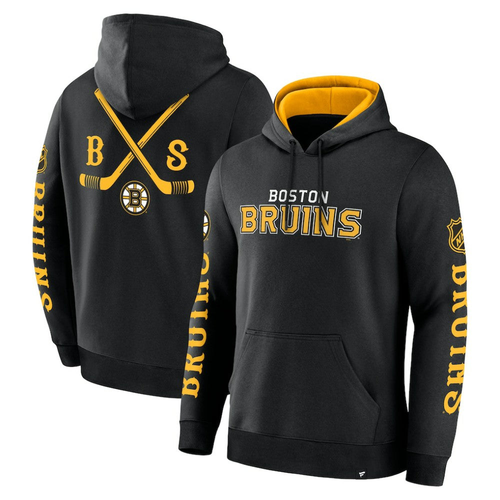 Boston Bruins Fanatics Big City Legacy Fleece Pullover Hoodie -  NHL Hoodies
