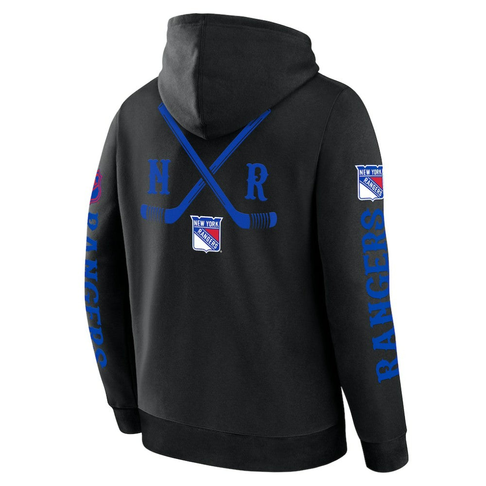 New York Rangers Fanatics Big City Legacy Fleece Pullover Hoodie -  NHL Hoodies