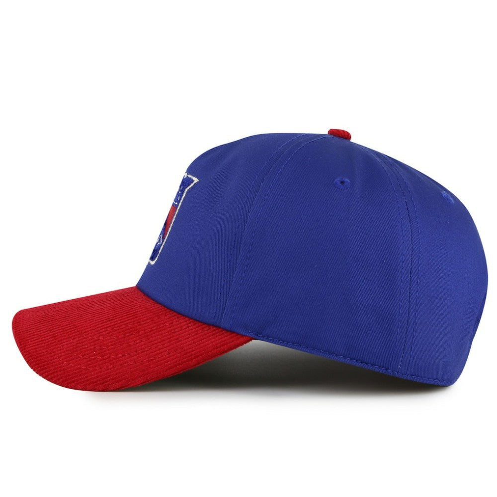 New York Rangers American Needle Burnett Adjustable Hat -  NHL Hats