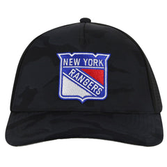 New York Rangers American Needle Valin Camo Super Tech Vented Adjustable Hat -  NHL Hats