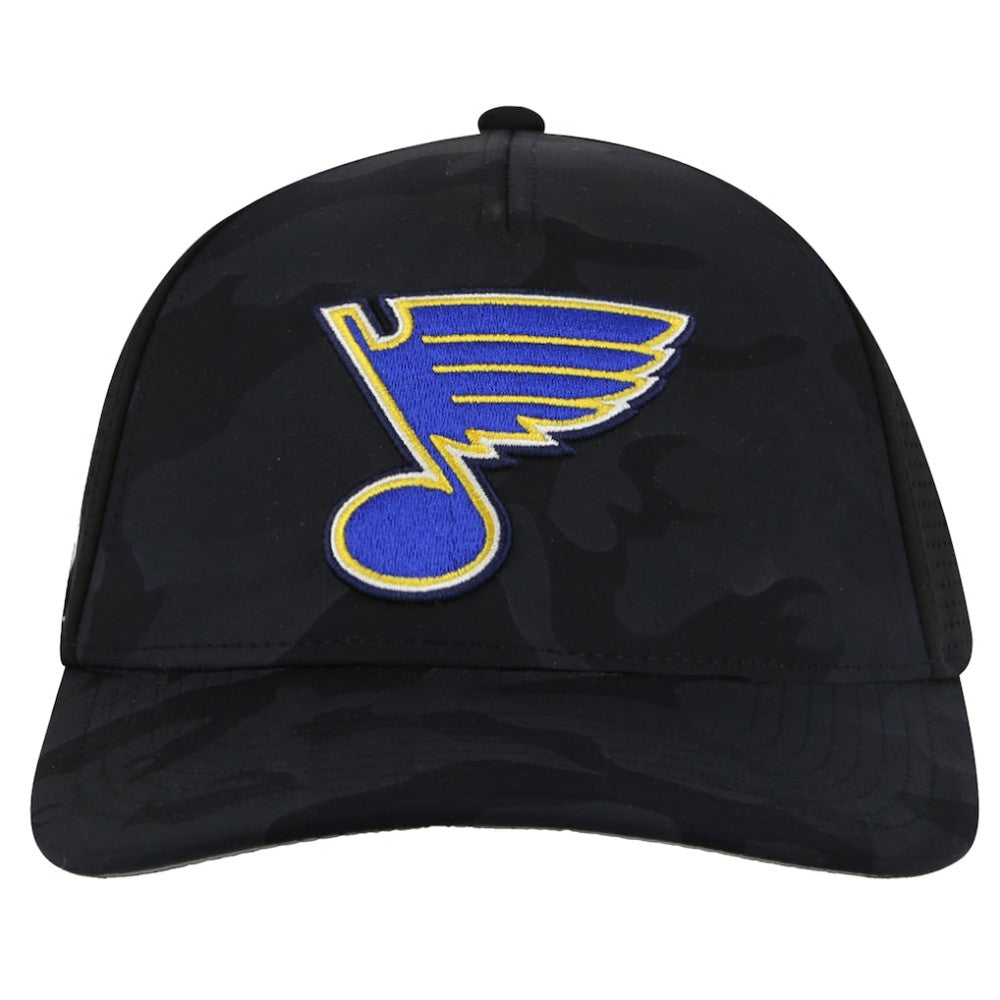 St. Louis Blues American Needle Valin Camo Super Tech Vented Adjustable Hat -  NHL Hats