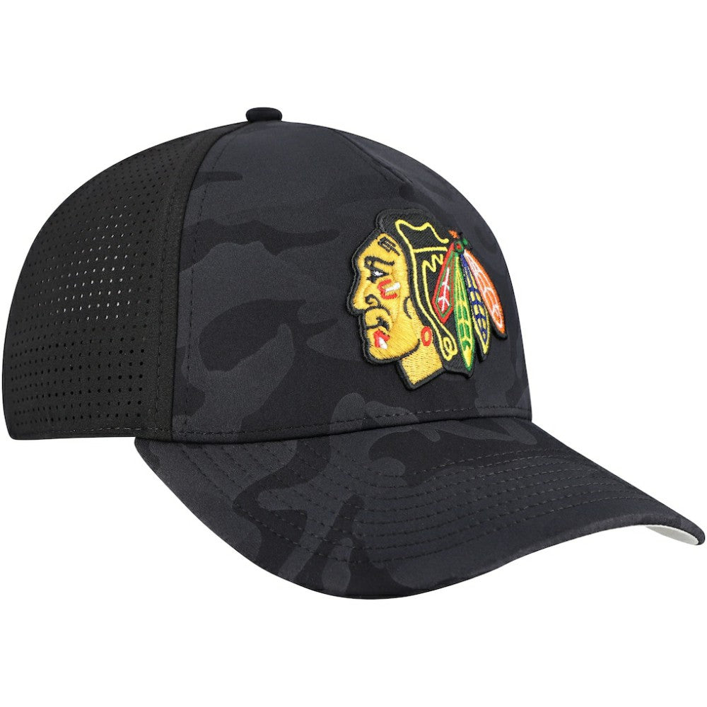 Chicago Blackhawks American Needle Valin Camo Super Tech Vented Adjustable Hat -  NHL Hats
