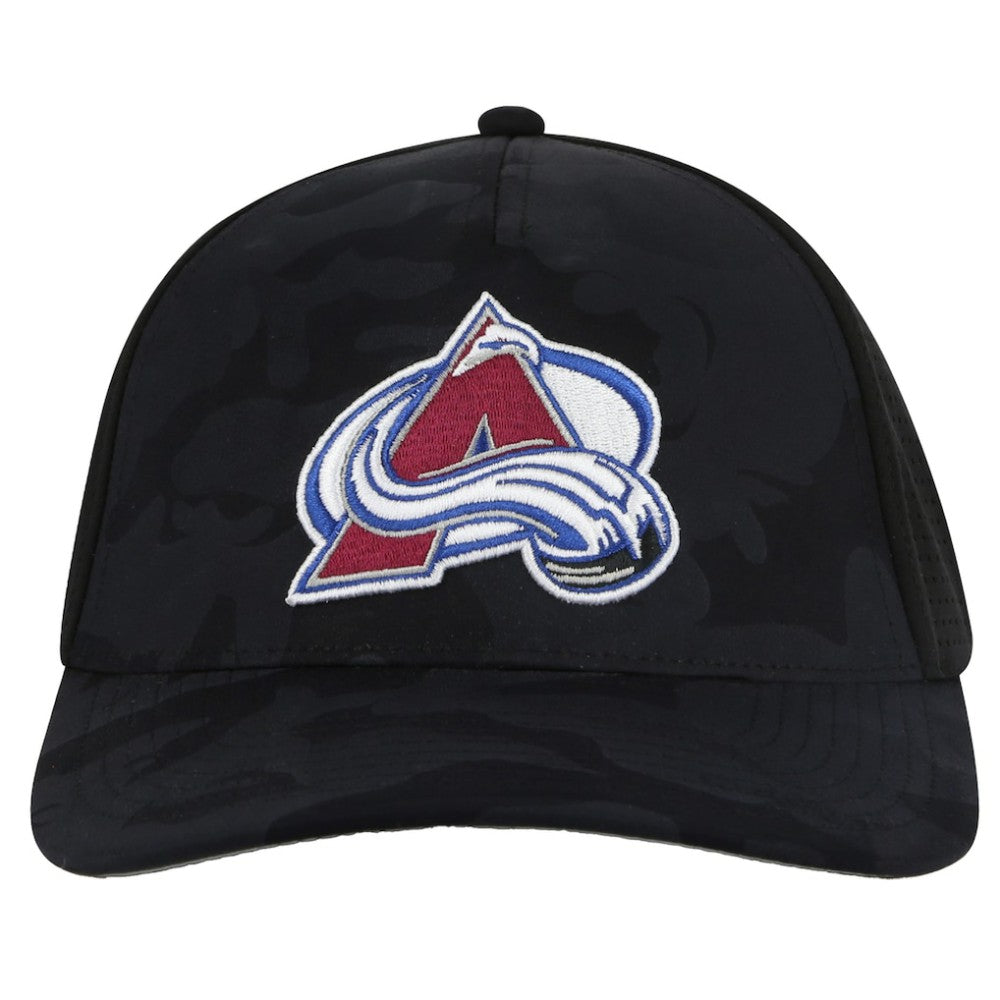 Colorado Avalanche American Needle Valin Camo Super Tech Vented Adjustable Hat -  NHL Hats