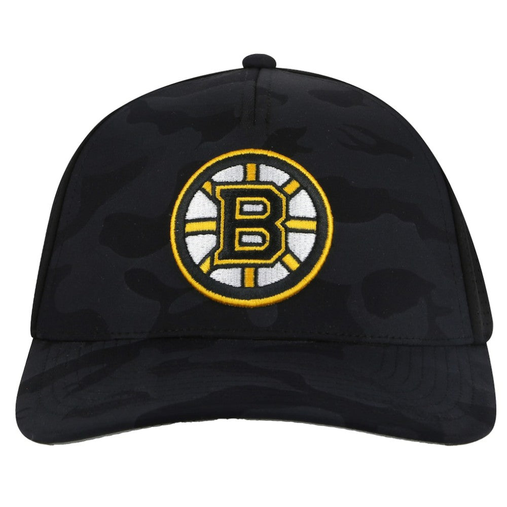 Boston Bruins American Needle Valin Camo Super Tech Vented Adjustable Hat -  NHL Hats