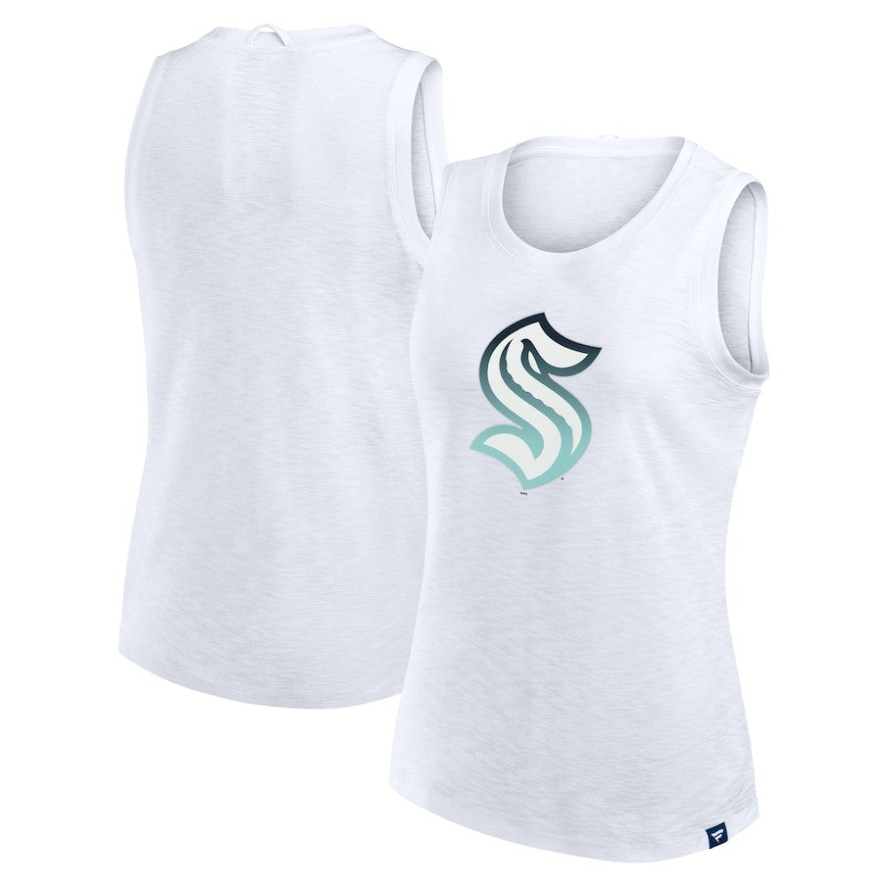 Seattle Kraken Fanatics Women's Slub Tank Top -  NHL Tank Top