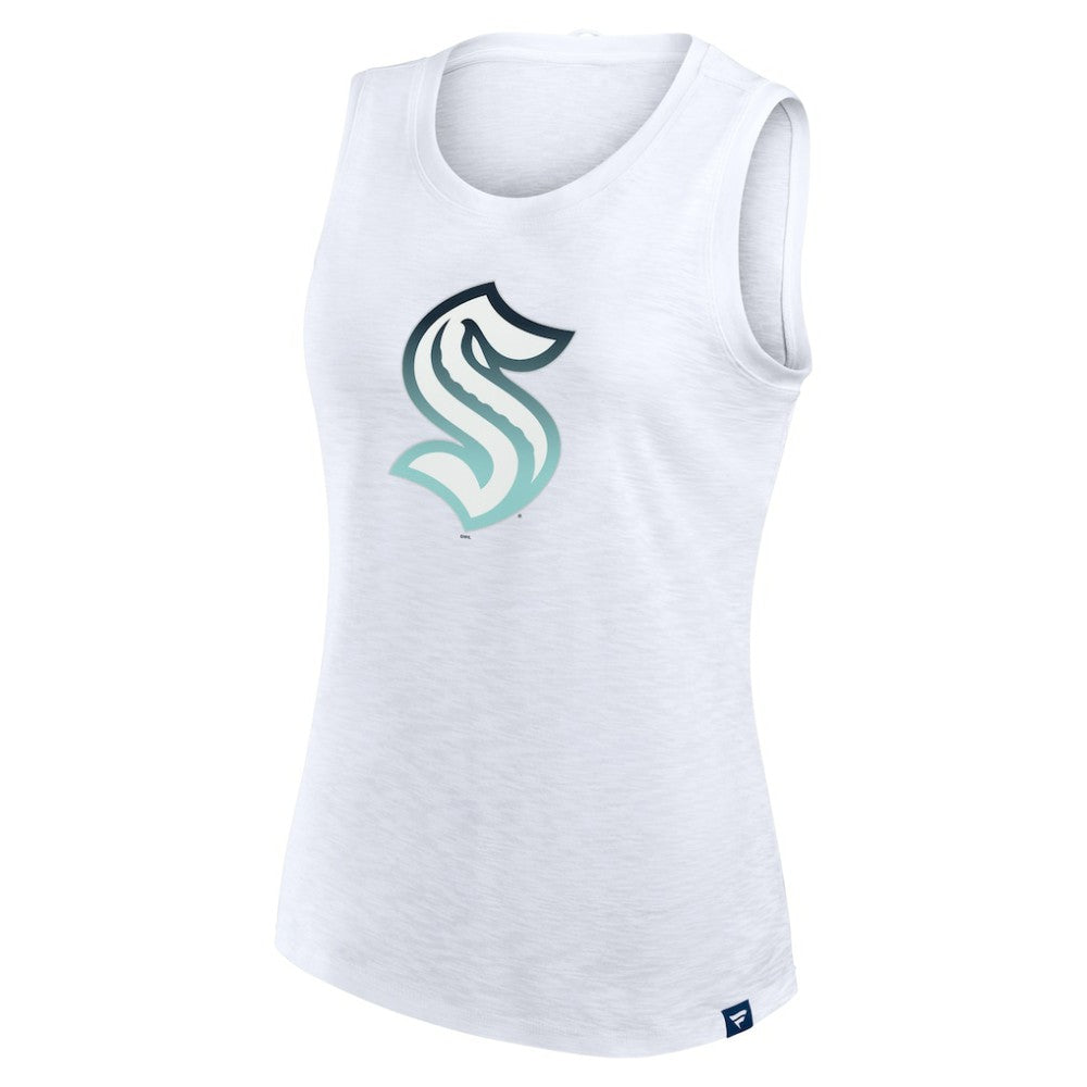 Seattle Kraken Fanatics Women's Slub Tank Top -  NHL Tank Top