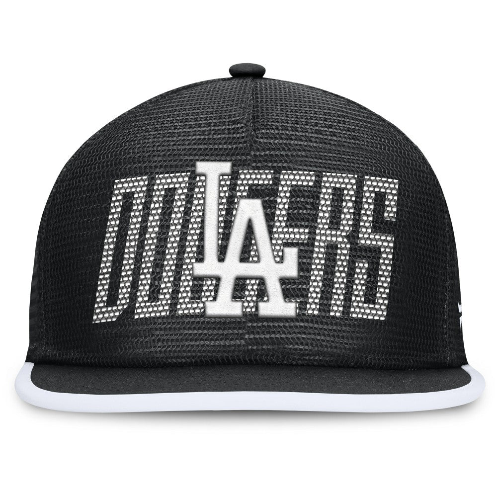 Los Angeles Dodgers Fanatics Let's Glow Line Drive Snapback Hat - MLB Hats