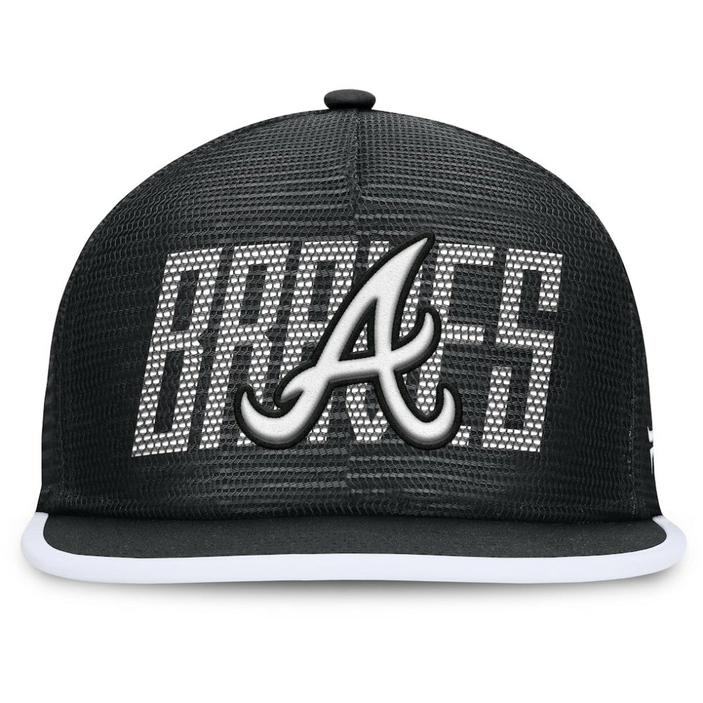 Atlanta Braves Fanatics Let's Glow Line Drive Snapback Hat - MLB Hats