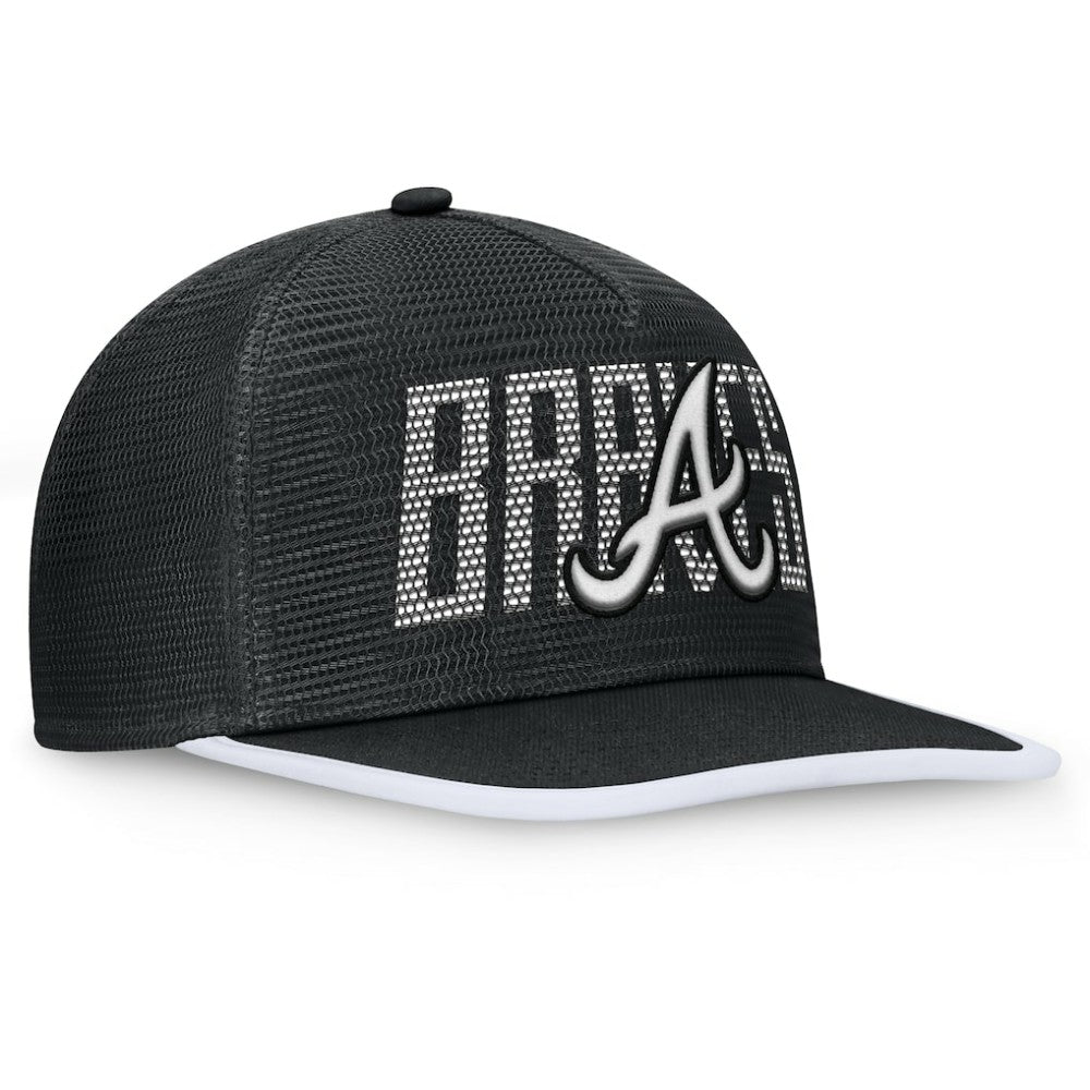 Atlanta Braves Fanatics Let's Glow Line Drive Snapback Hat - MLB Hats