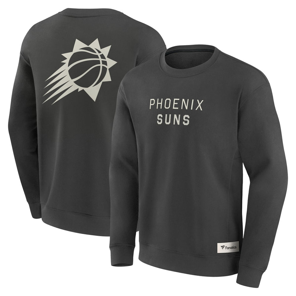 Gray Phoenix Suns Elements Future Ground Lettering Pullover Sweatshirt | NBA