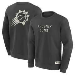 Gray Phoenix Suns Elements Future Ground Lettering Pullover Sweatshirt | NBA