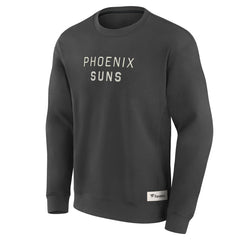 Gray Phoenix Suns Elements Future Ground Lettering Pullover Sweatshirt | NBA