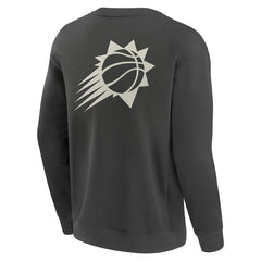 Gray Phoenix Suns Elements Future Ground Lettering Pullover Sweatshirt | NBA