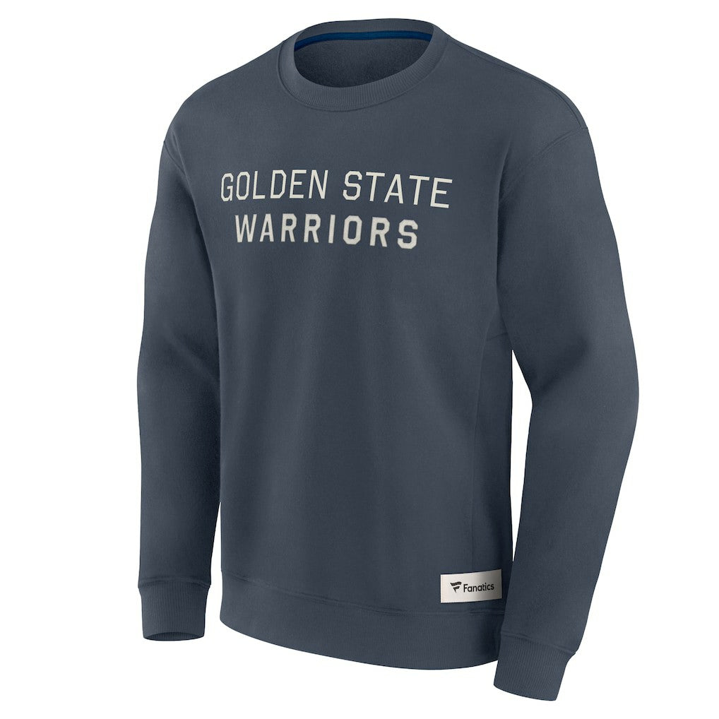 Blue Golden State Warriors Elements Future Ground Lettering Pullover Sweatshirt sale | NBA