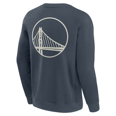 Blue Golden State Warriors Elements Future Ground Lettering Pullover Sweatshirt sale | NBA