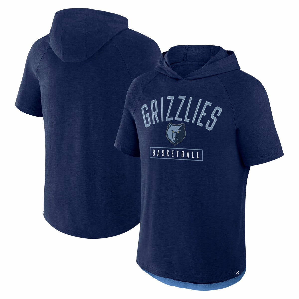 Navy Memphis Grizzlies Pass Legend Raglan Hoodie T-Shirt | NBA