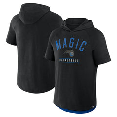 Black Orlando Magic Pass Legend Raglan Hoodie T-Shirt | NBA