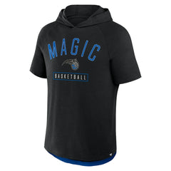 Black Orlando Magic Pass Legend Raglan Hoodie T-Shirt | NBA
