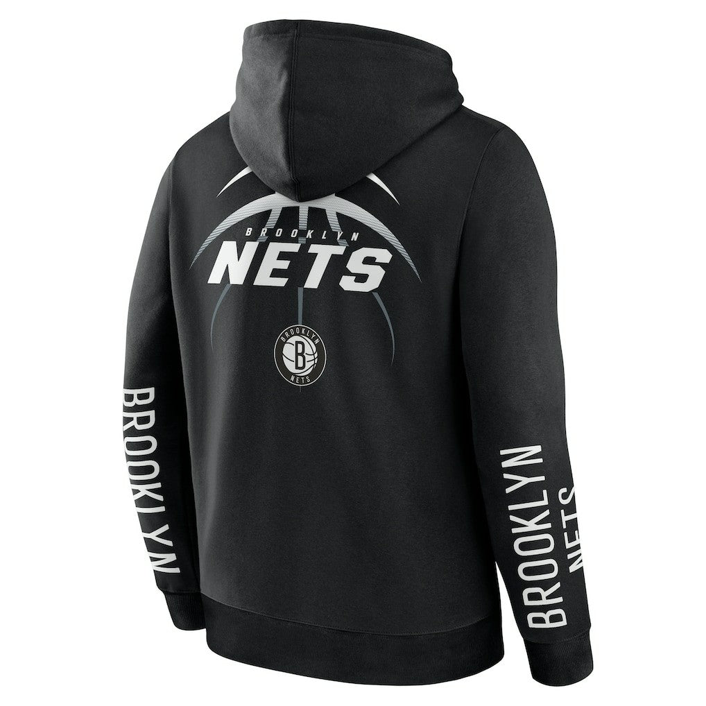 Black Brooklyn Nets Legacy Guard Pullover Hoodie | NBA