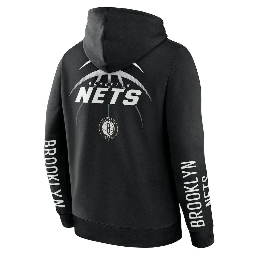 Black Brooklyn Nets Legacy Guard Pullover Hoodie | NBA