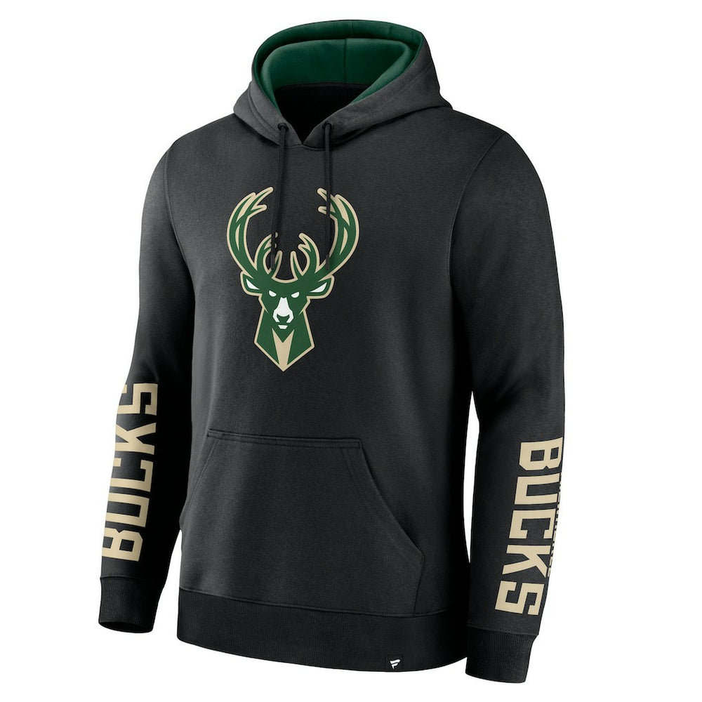 Black Milwaukee Bucks Legacy Guard Pullover Hoodie | NBA