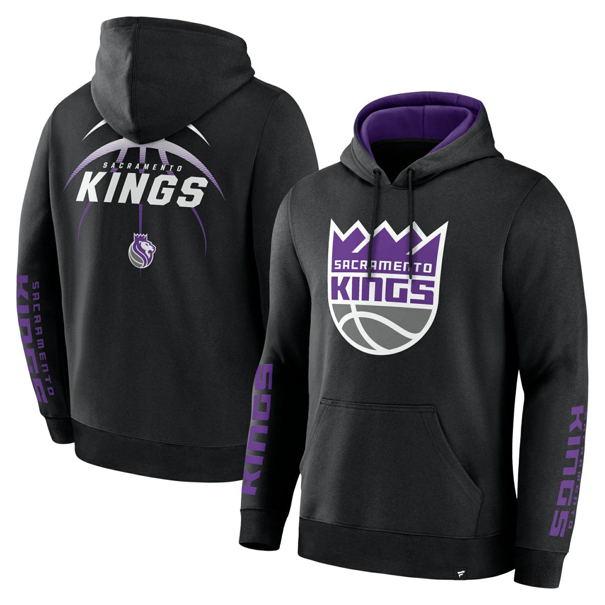 Black Sacramento Kings Legacy Guard Pullover Hoodie | NBA