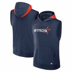 Houston Astros Nike 2025 City Connect Authentic Collection Dri-FIT Sleeveless Hoodie - MLB Hoodies