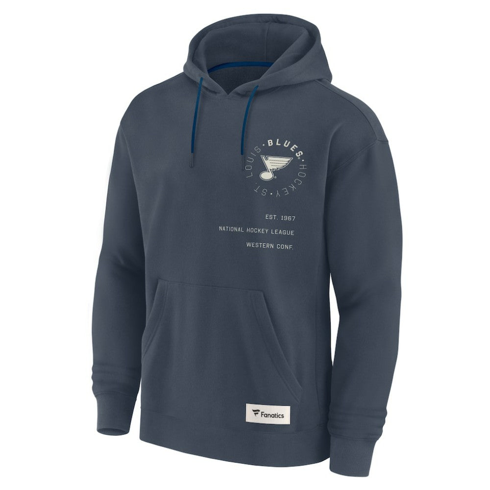 St. Louis Blues Fanatics Future Ground Info Pullover Hoodie -  NHL Hoodies
