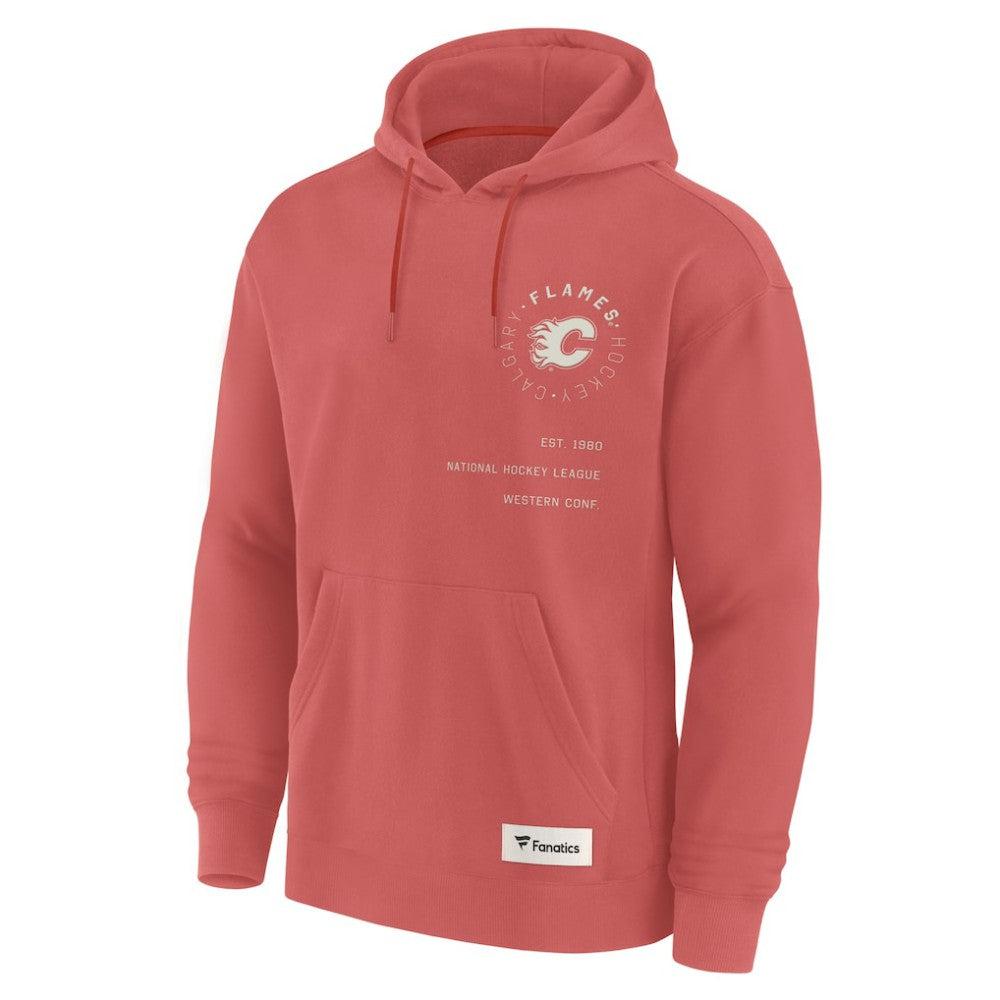 Calgary Flames Fanatics Future Ground Info Pullover Hoodie -  NHL Hoodies