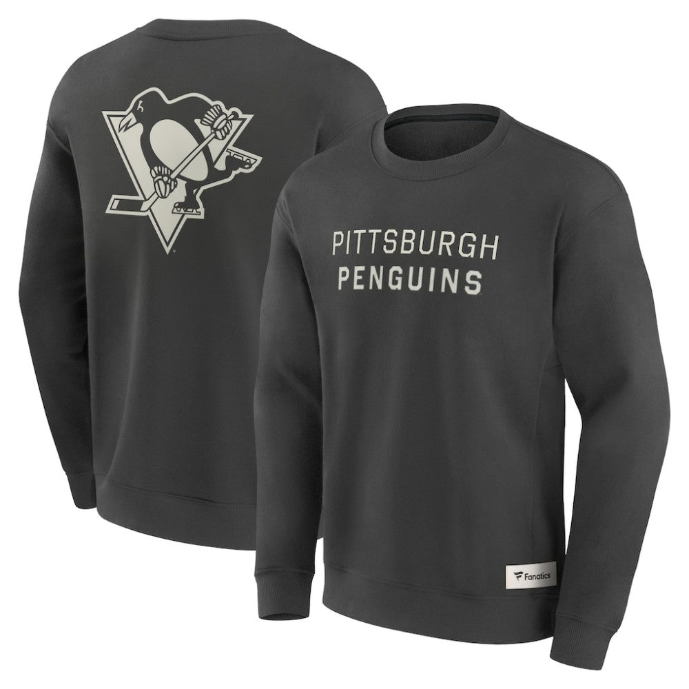 Pittsburgh Penguins Fanatics Elements Future Ground Lettering Pullover Sweatshirt -  NHL Sweatshirts