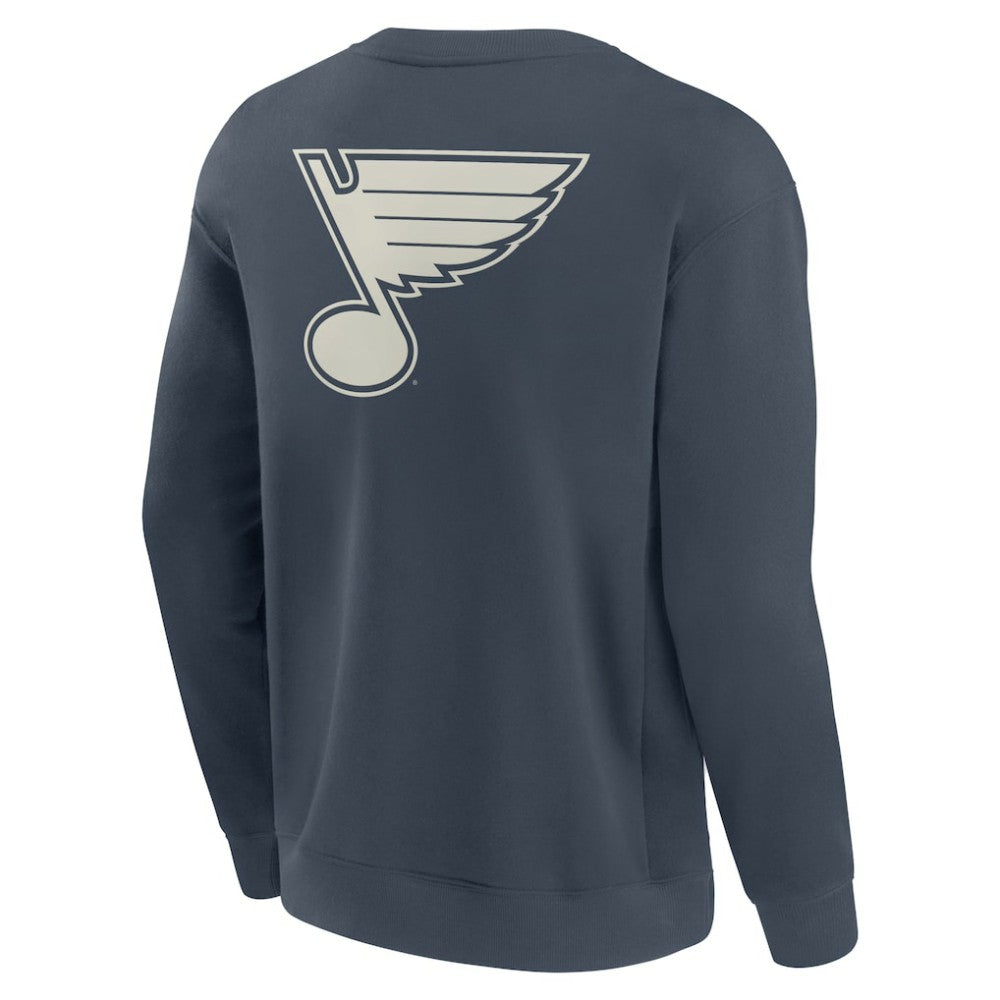 St. Louis Blues Fanatics Elements Future Ground Lettering Pullover Sweatshirt -  NHL Sweatshirts