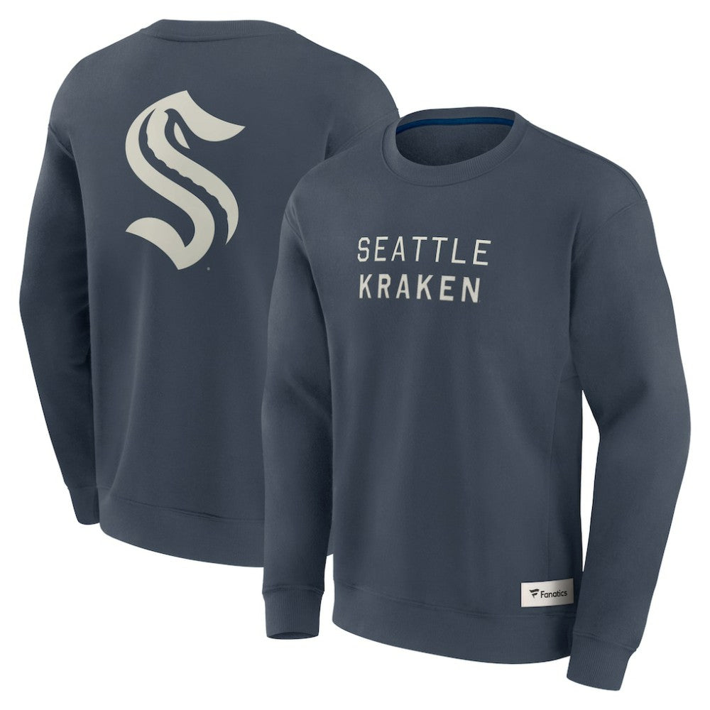 Seattle Kraken Fanatics Elements Future Ground Lettering Pullover Sweatshirt -  NHL Sweatshirts