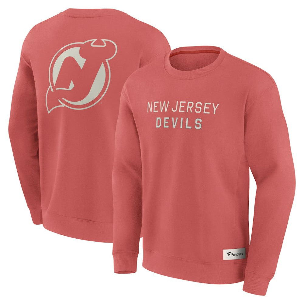 New Jersey Devils Fanatics Elements Future Ground Lettering Pullover Sweatshirt -  NHL Sweatshirts