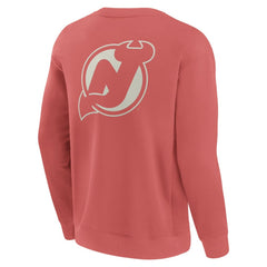 New Jersey Devils Fanatics Elements Future Ground Lettering Pullover Sweatshirt -  NHL Sweatshirts
