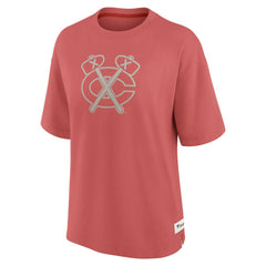 Chicago Blackhawks Fanatics Women's Oversized Elements Raw Edge Future Ground T-Shirt -  NHL T-shirts