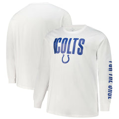 Indianapolis Colts Big & Tall Vision Long Sleeve T-Shirt | NFL Hot