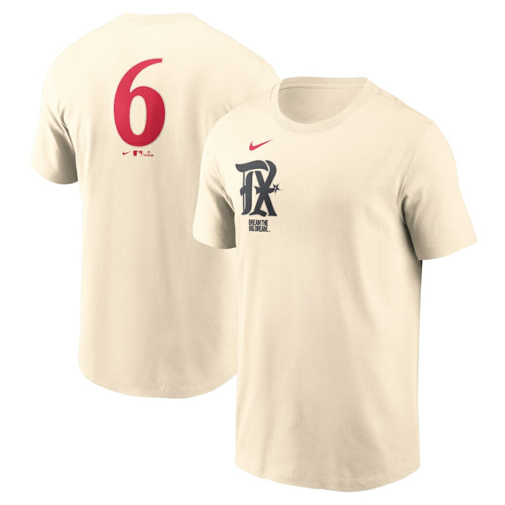 Texas Rangers Nike City Connect Fuse Name & Number T-Shirt - MLB T-shirts