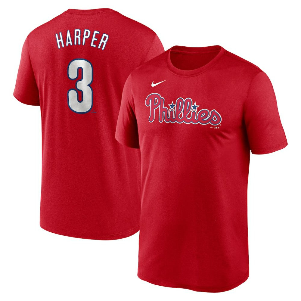 Bryce Harper Philadelphia Phillies Nike Legend Name & Number Performance T-Shirt - MLB T-shirts
