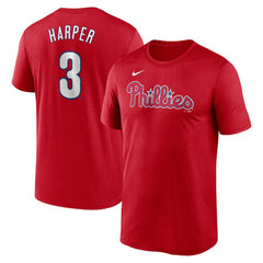 Bryce Harper Philadelphia Phillies Nike Legend Name & Number Performance T-Shirt - MLB T-shirts