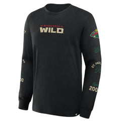 Minnesota Wild Fanatics Boxed In Legacy Long Sleeve T-Shirt -  NHL T-shirts