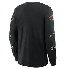 Minnesota Wild Fanatics Boxed In Legacy Long Sleeve T-Shirt -  NHL T-shirts