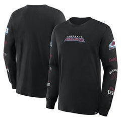 Colorado Avalanche Fanatics Boxed In Legacy Long Sleeve T-Shirt -  NHL T-shirts