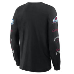 Colorado Avalanche Fanatics Boxed In Legacy Long Sleeve T-Shirt -  NHL T-shirts