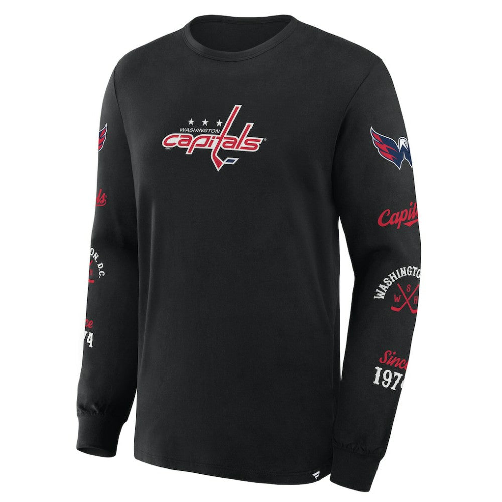 Washington Capitals Fanatics Boxed In Legacy Long Sleeve T-Shirt -  NHL T-shirts