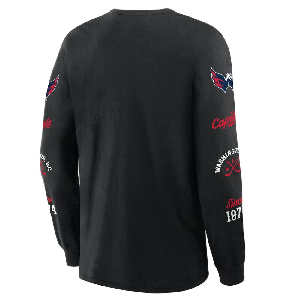 Washington Capitals Fanatics Boxed In Legacy Long Sleeve T-Shirt -  NHL T-shirts