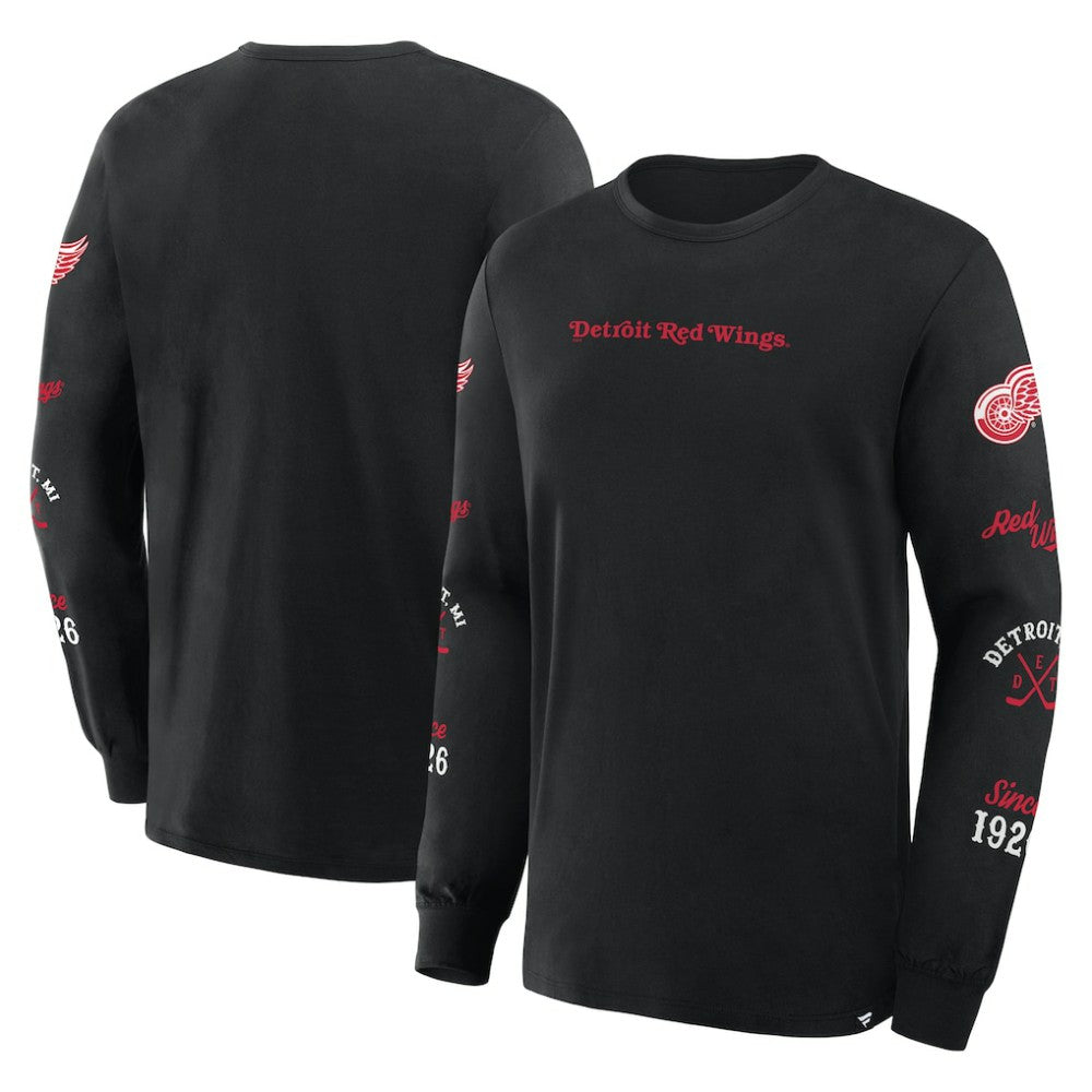 Detroit Red Wings Fanatics Boxed In Legacy Long Sleeve T-Shirt -  NHL T-shirts