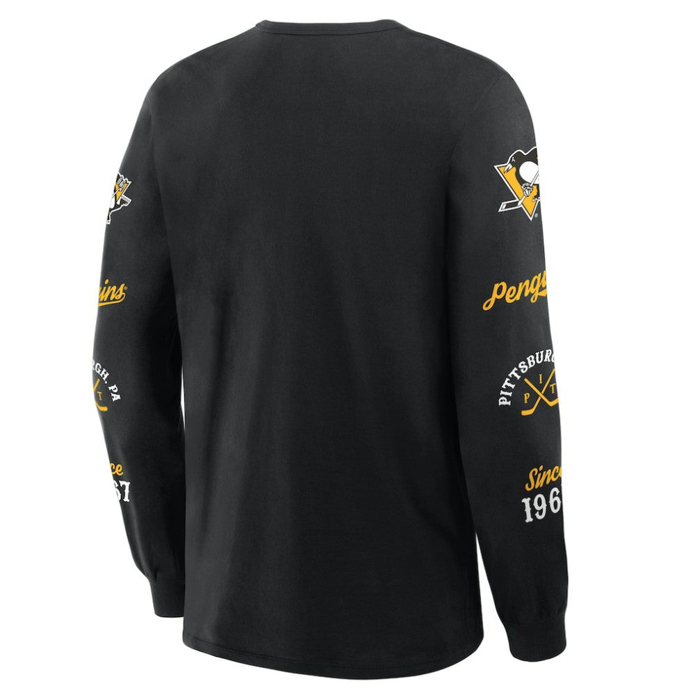 Pittsburgh Penguins Fanatics Boxed In Legacy Long Sleeve T-Shirt -  NHL T-shirts