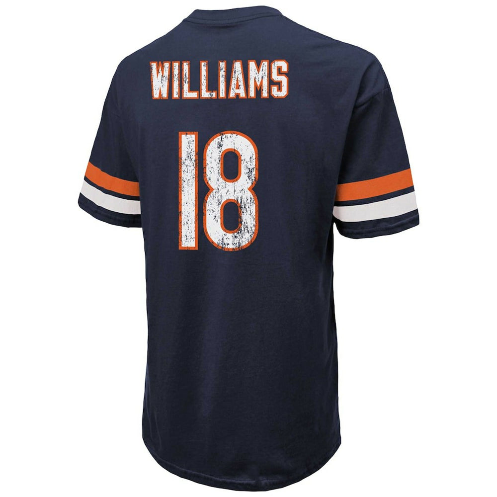 Chicago Bears Caleb Williams  Majestic Threads Name & Number Oversize Fit T-Shirt | NFL US