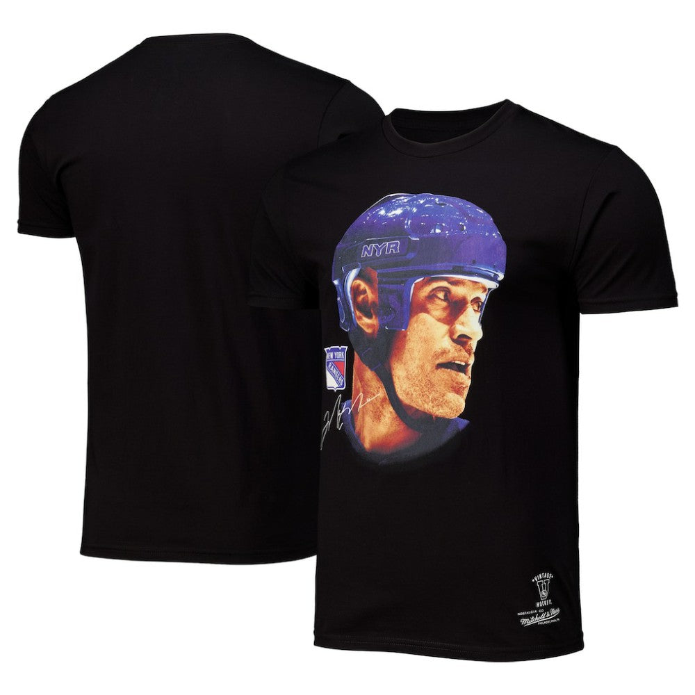 Mark Messier New York Rangers Mitchell & Ness Big Face T-Shirt -  NHL T-shirts